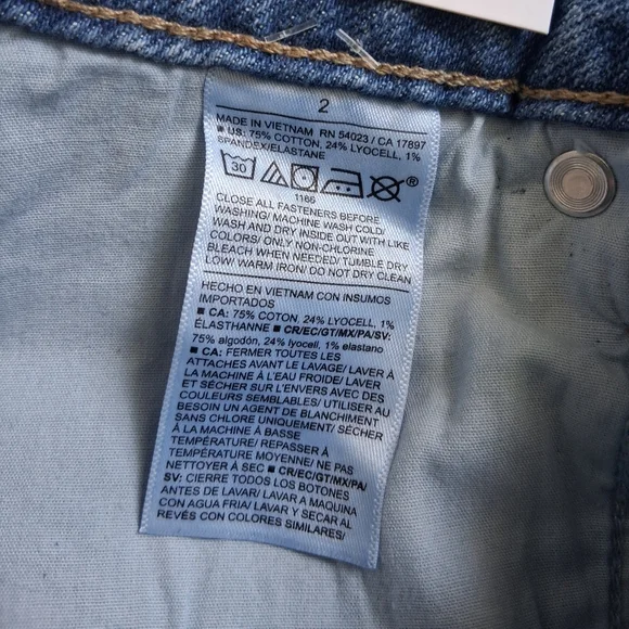 Old Navy Jeans With Braided Detail Cotton & Lyocell Mix - Picture 8 of 8